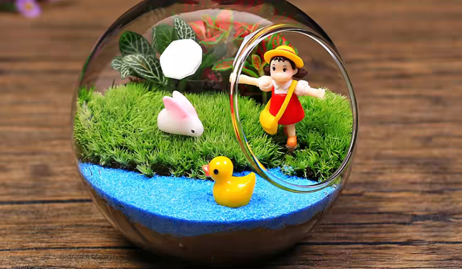 迷你生态王国·生态缸造景